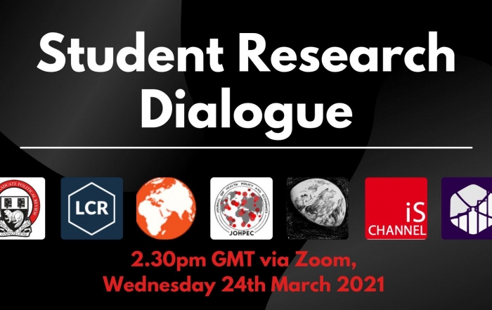 Student Research Dialogue 2021