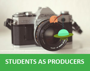 Students as producers show and tell event