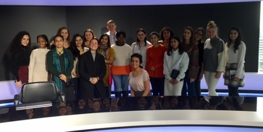 The Recipe for Cutting Edge Global News: LSE students visit Al Jazeera