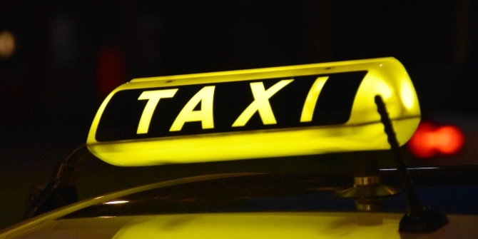 Leasing a licence to drive a taxi or giving a cut of the fares to a ride-sharing company?