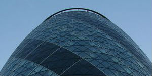 Photograph of 30 St Mary Axe in the City of London